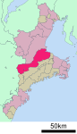 Matsusaka in Mie Prefecture Ja